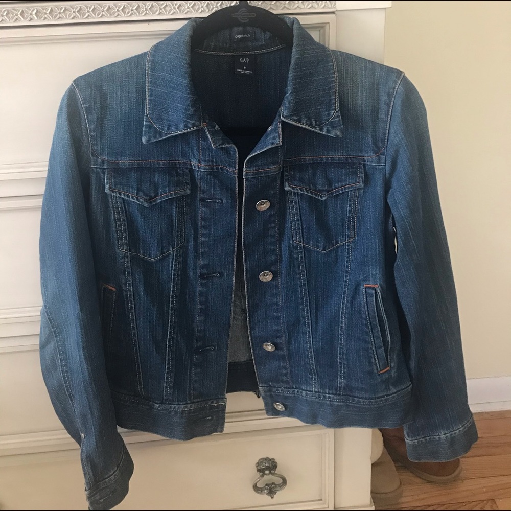 Vintage blue denim jacket